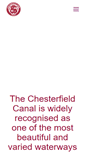 Mobile Screenshot of chesterfield-canal-trust.org.uk